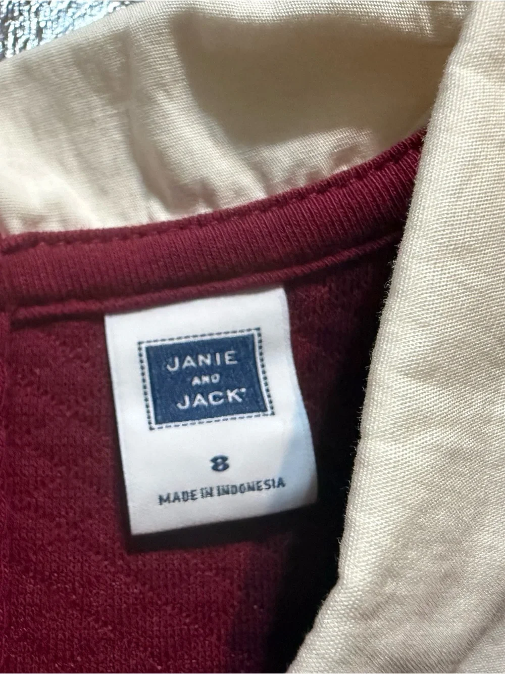 Janie and Jack Textured Dress size 8